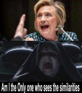 Hillary or Darth Sidious