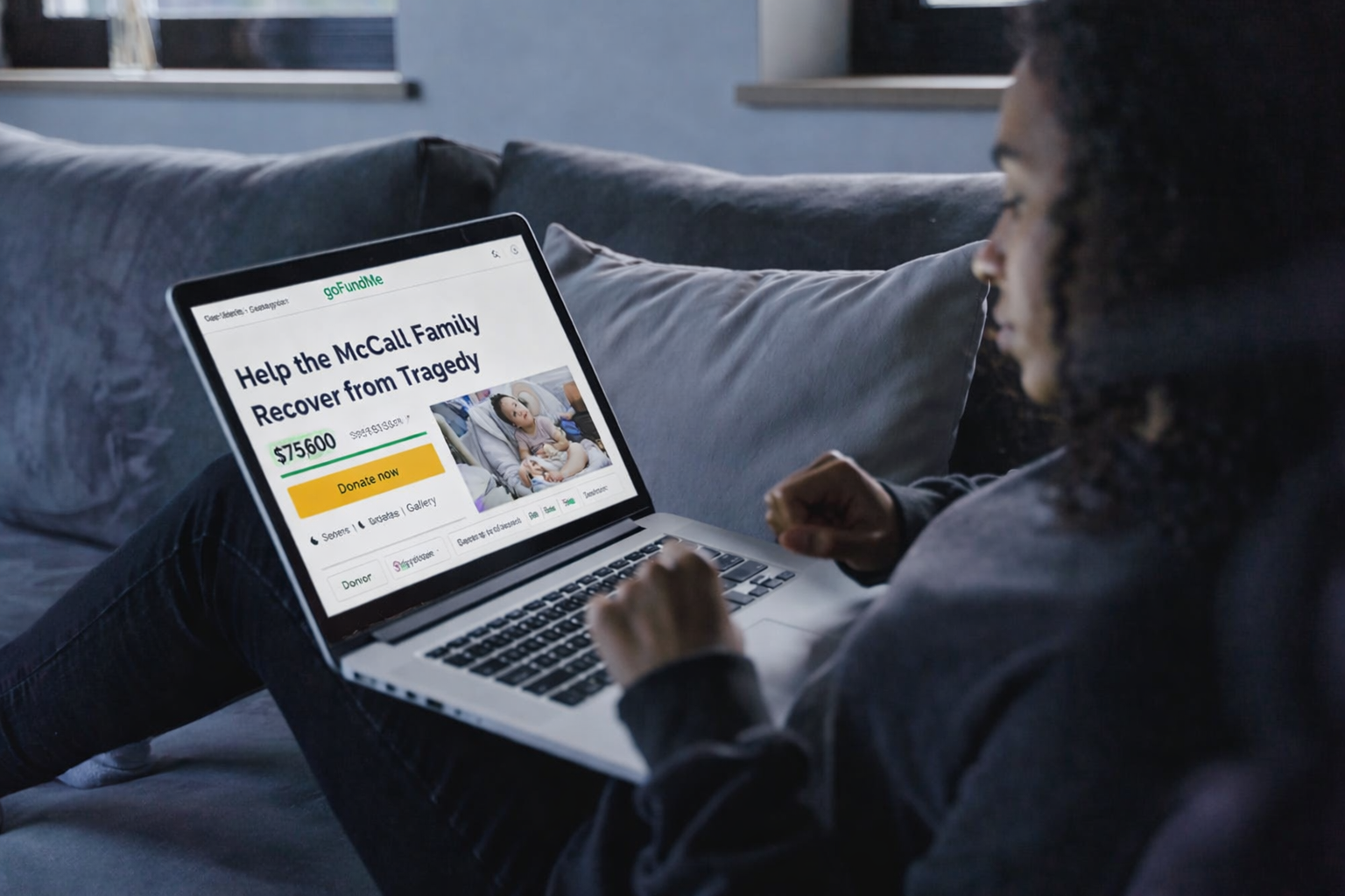 Boy Shot By Step Father Charity Hoax