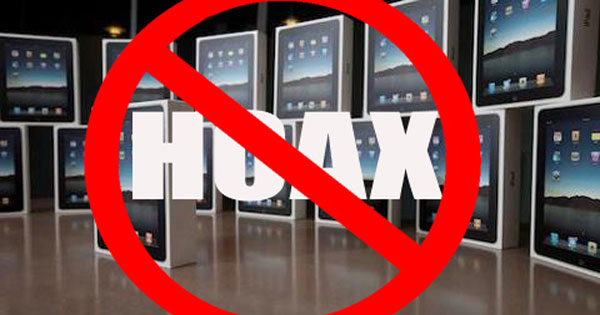 Apple Giveaway Hoax