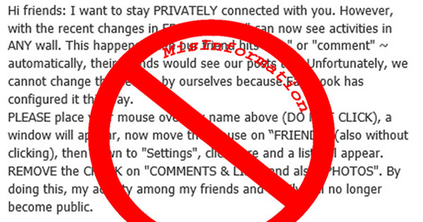 PRIVATELY connected with you